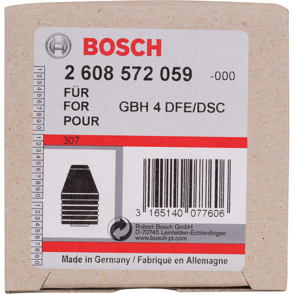 Bosch Wechselfutter SDS plus, passend zu GBH 4 DFE, GBH 4 DSC, PBH 300 E