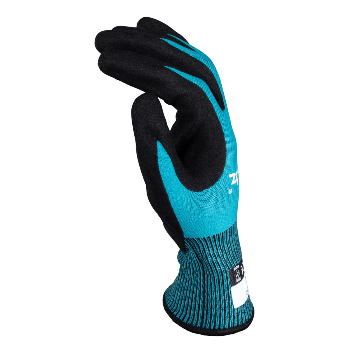 Makita Arbeitshandschuhe - Nitril - Touchscreenfähig - Öl-, Flüssigkeitsbeständig