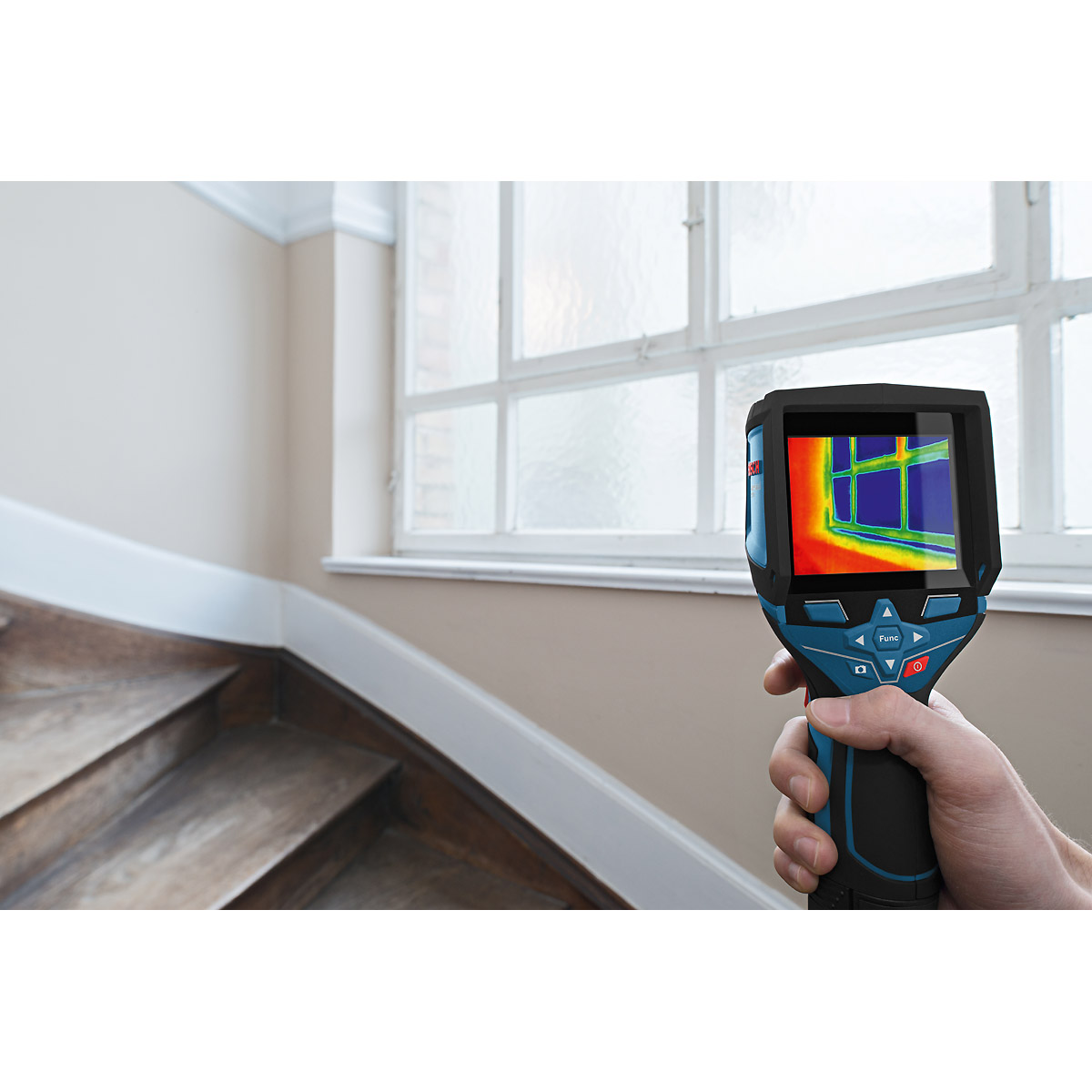 Bosch Wärmebildkamera GTC 400 C, mit 1 x 1,5 Li-Ion Akku, L-BOXX