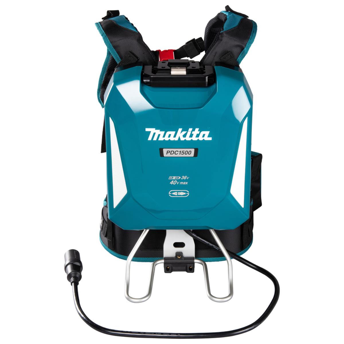 Makita Rückentragbarer Akku 2x18V/40V max./PDC-Connector - 1.500 Wh - PDC1500A01