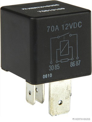 HERTH&BUSS Relais, Arbeitsstrom, 12 V, 70 A, 4 pins