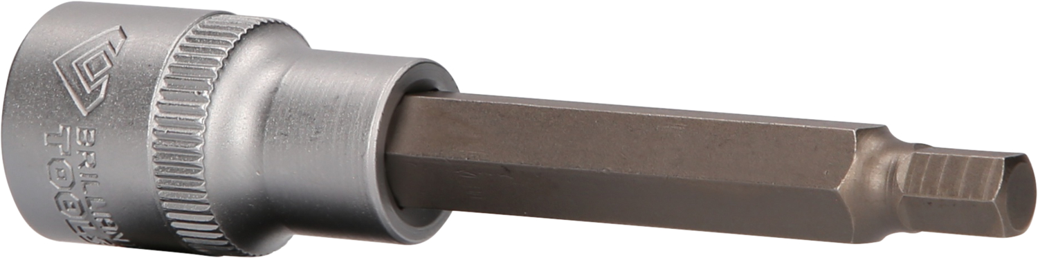 Brilliant Tools 1/2" Innensechskant Bit-Stecknuss, 100 mm lang