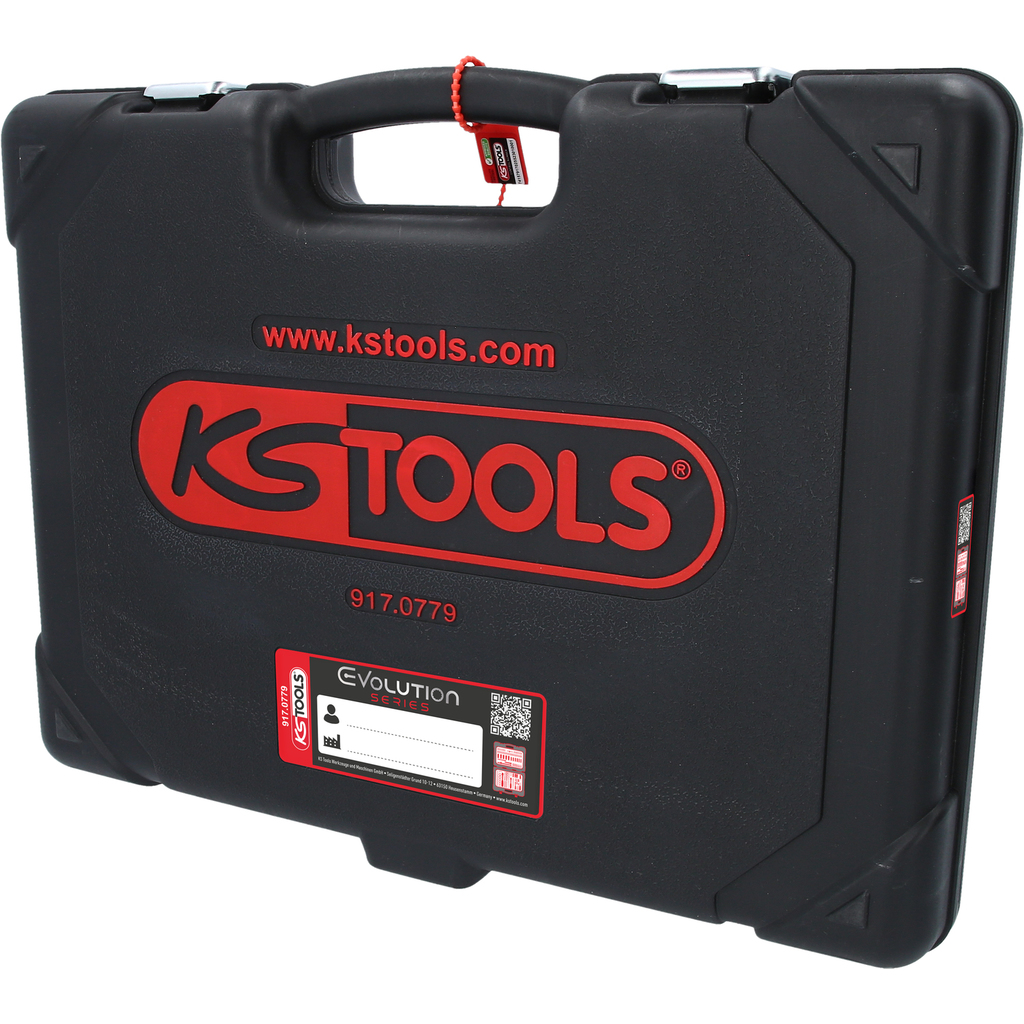 KS Tools 1/4"+3/8"+1/2" Steckschlüssel-Satz, 179-tlg