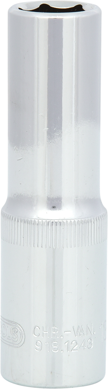 KS Tools 1/2" CHROMEplus Sechskant-Stecknuss, lang