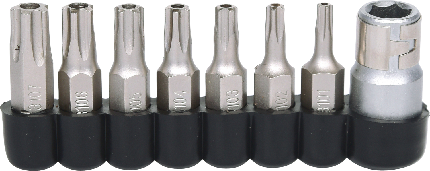 KS Tools 1/4" Bit-Satz für Fünfsternschrauben, 8-tlg