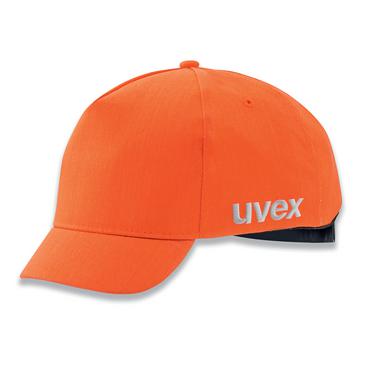 uvex u-cap sport hi-viz Anstoßkappe mit kurzem Schirm
