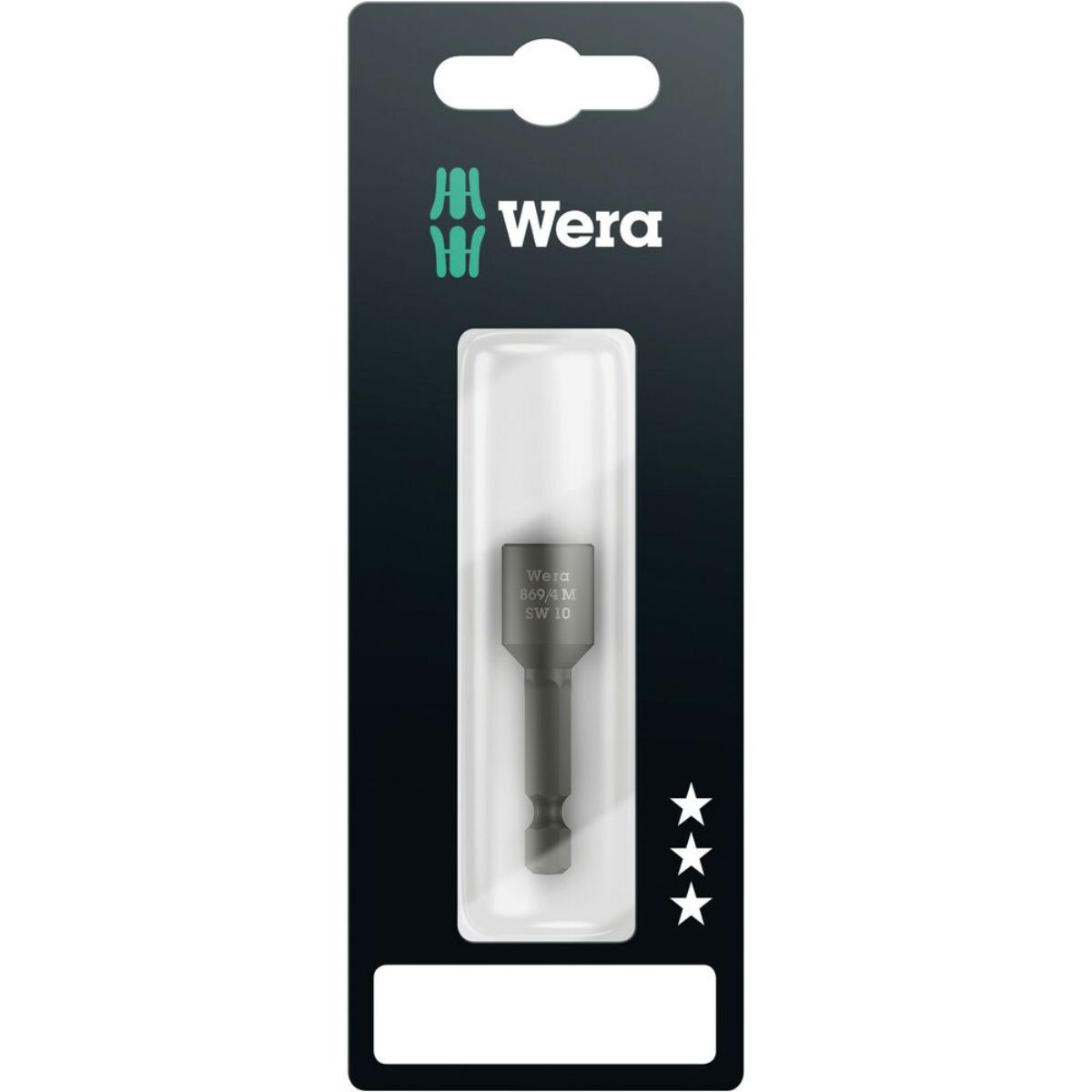Wera 869/4 M SB Steckschlüsseleinsätze, magnetisch, metrisch