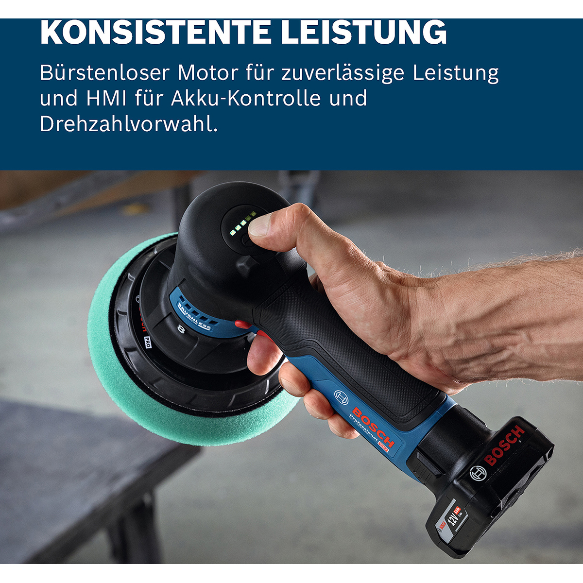 Bosch Akku-Polierer GPX 12V-125