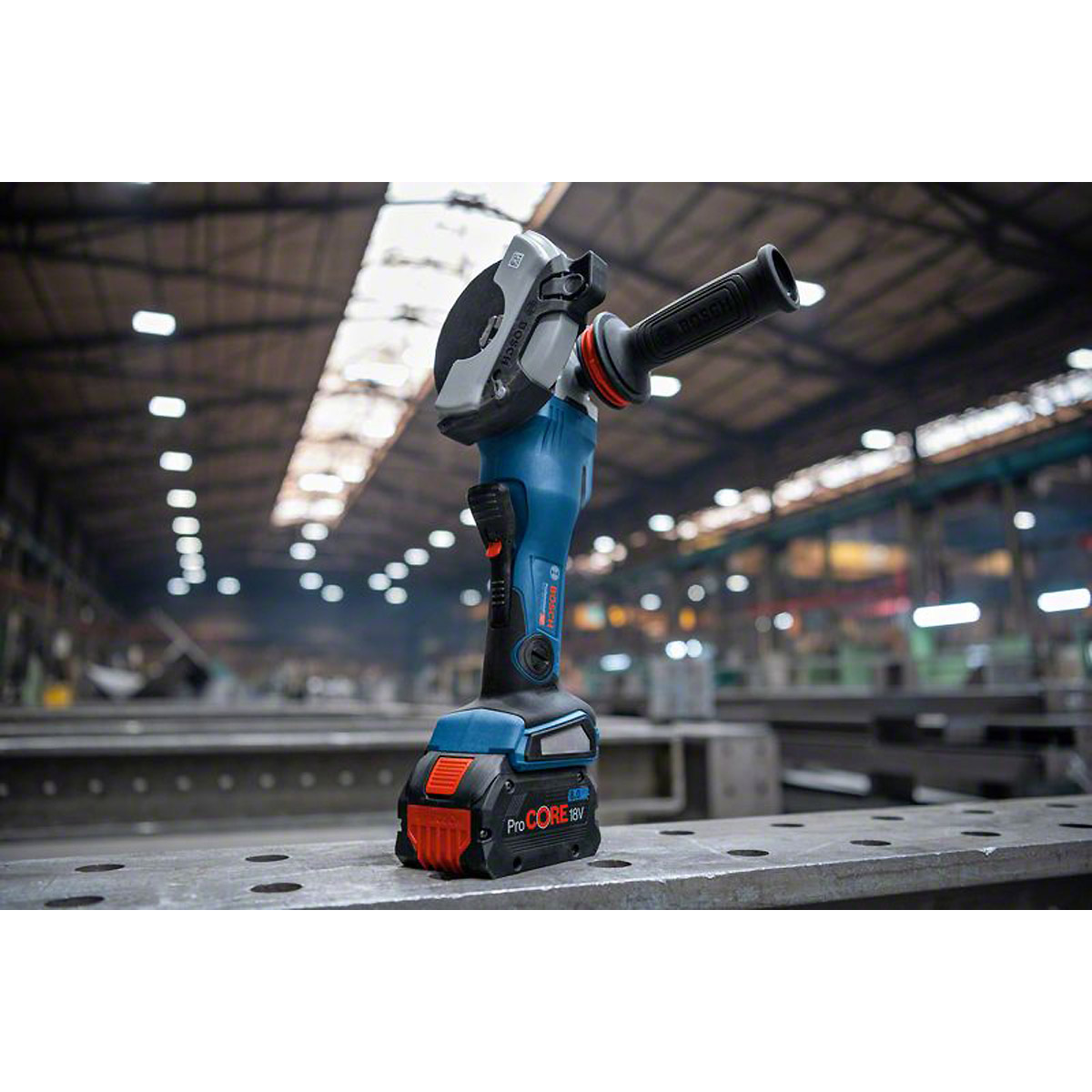 Bosch Akku-Winkelschleifer BITURBO mit X-LOCK GWX 18V-15 PSC
