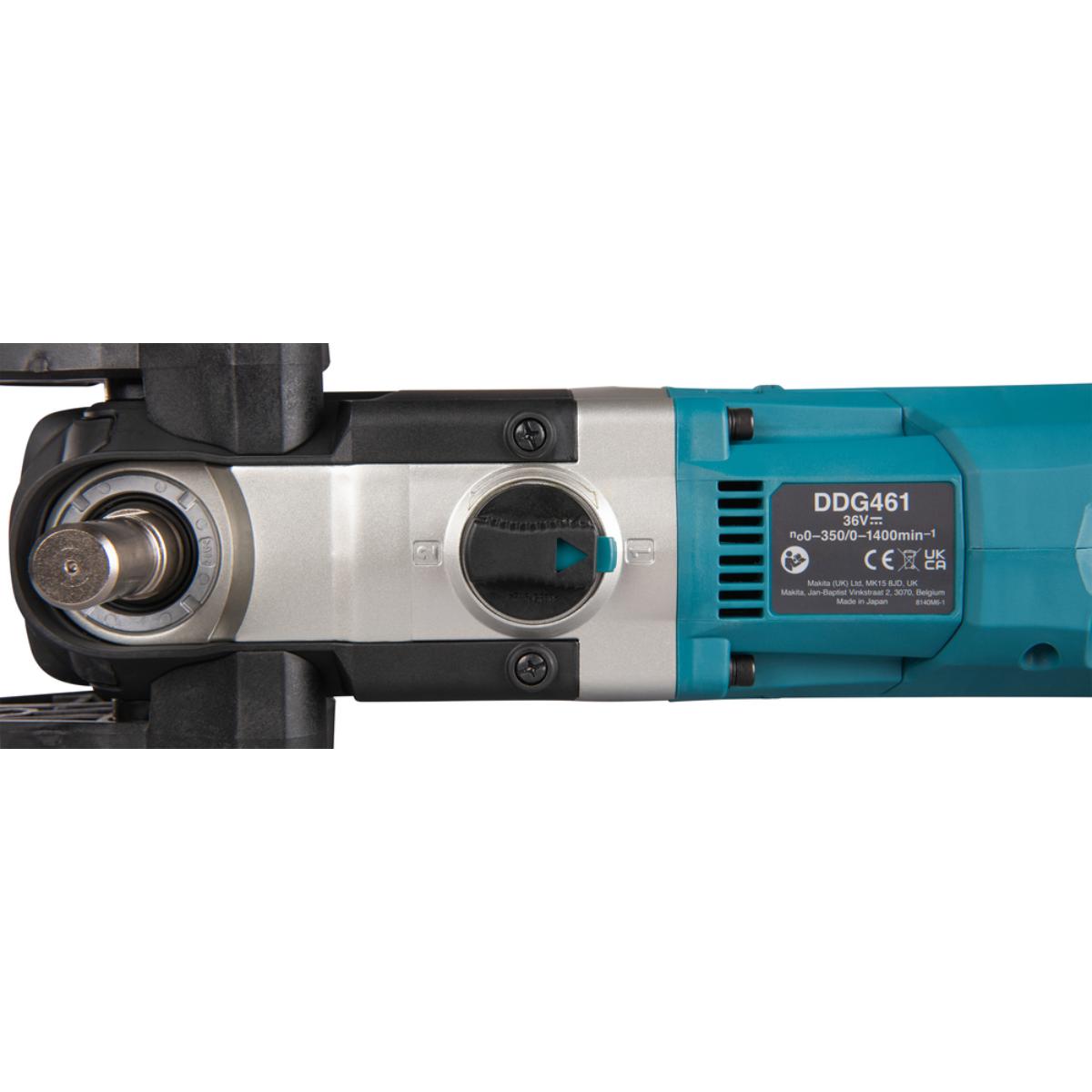 Makita Akku-Erdbohrer 2x18V - 200 mm - 0-1.400 U/min - DDG461Z