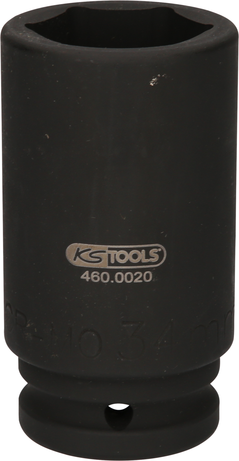 KS Tools 3/4" Achsmuttern-Schlüssel, 6-kant, lang, 34mm