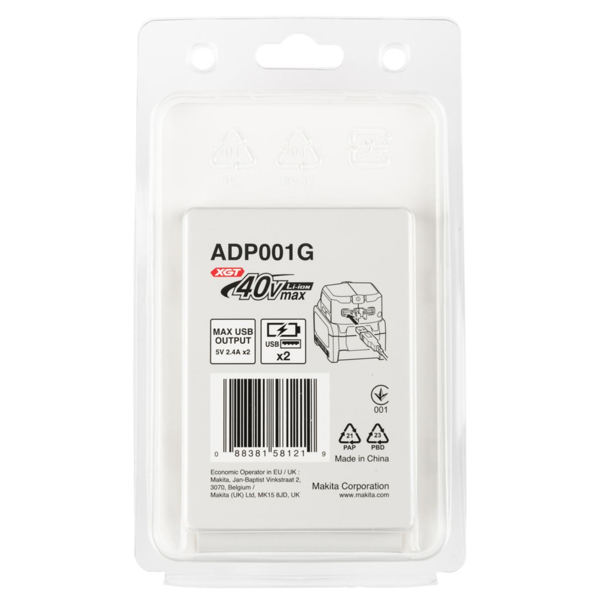 Makita Akku-USB Adapter 40V max. - ADP001G