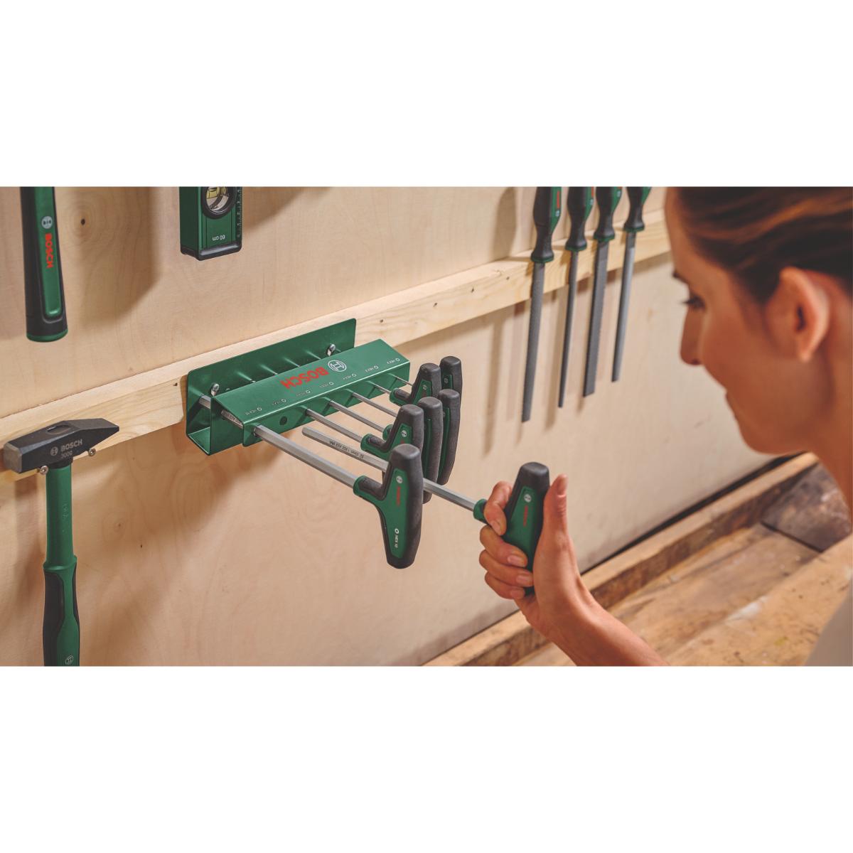 Bosch Sechskantschraubendreher-Set mit T-Griff 7-teilig
