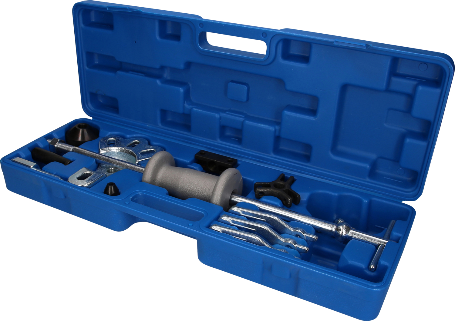 Brilliant Tools Radnaben-Abzieher mit Gleithammer, geschmiedet, 14-tlg - BT671300