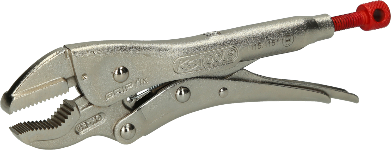 KS Tools Gripzange, V-Backen