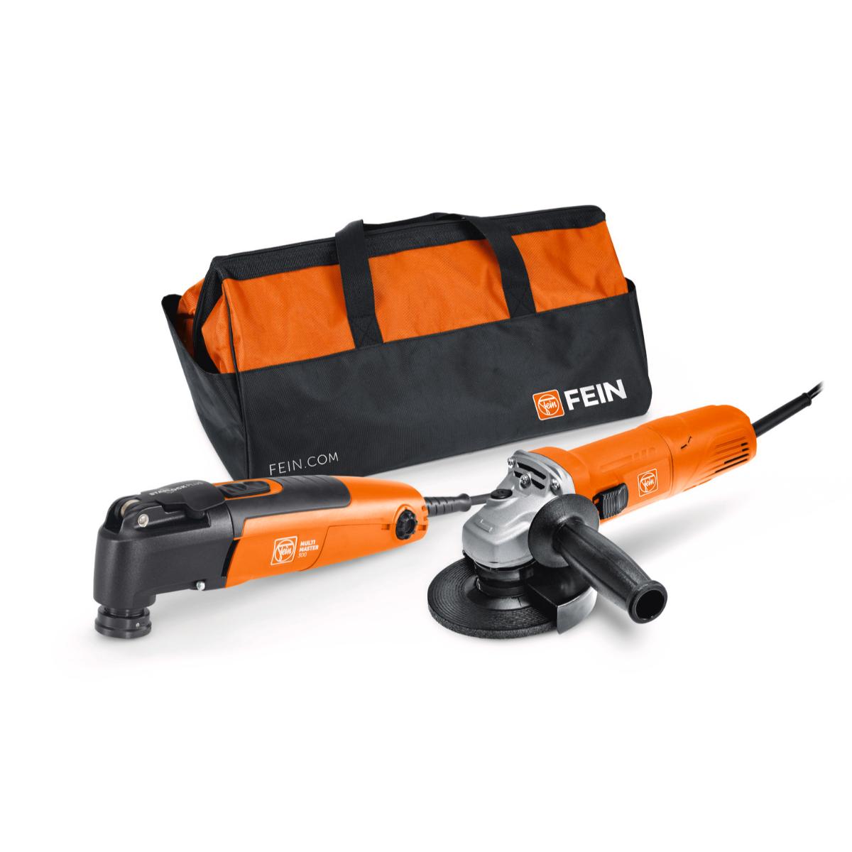 Fein Vorteils-Combo Netz Compact-Winkelschleifer CG 7-125 & MULTIMASTER MM 300