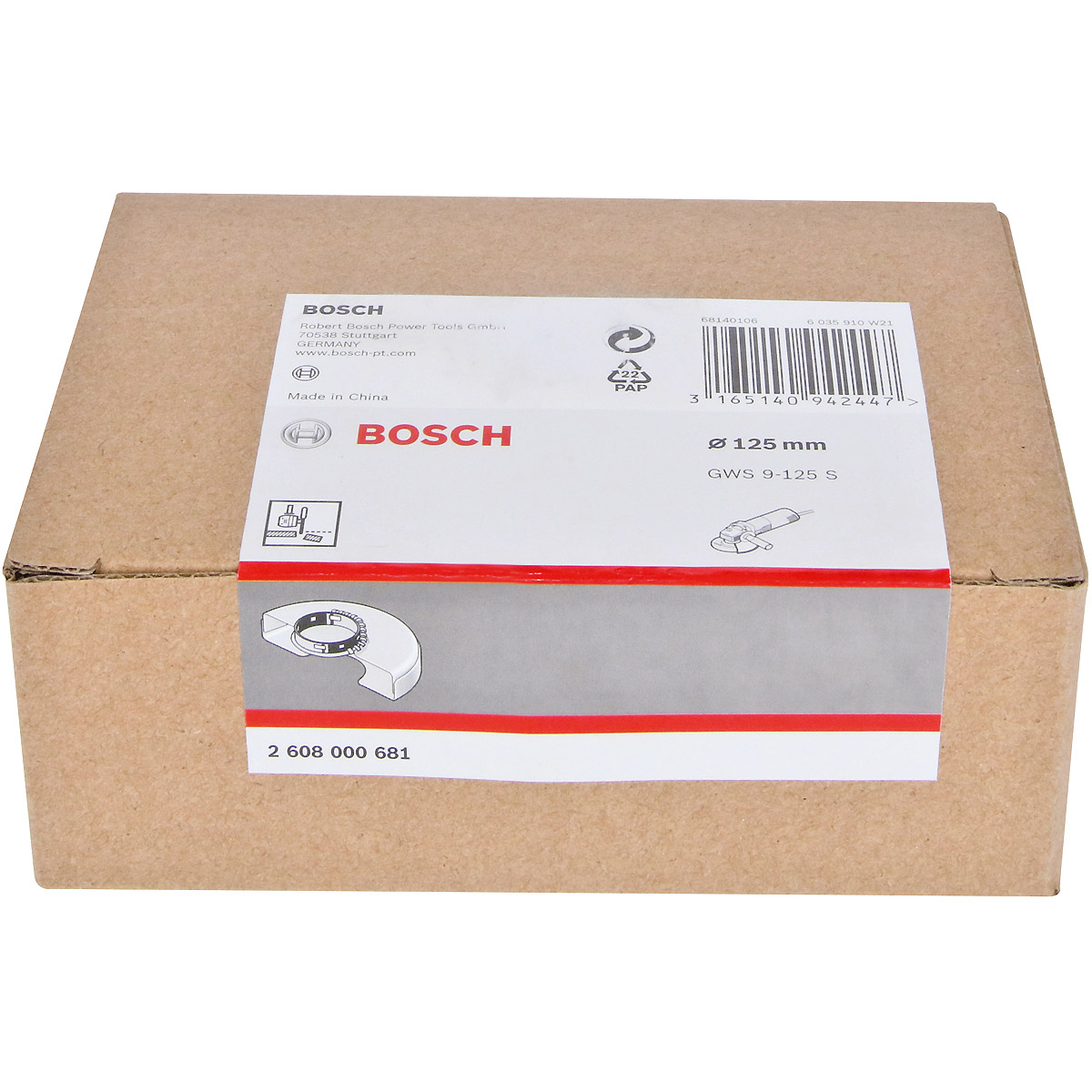 Bosch Trennschutzhaube für GWS 9-125