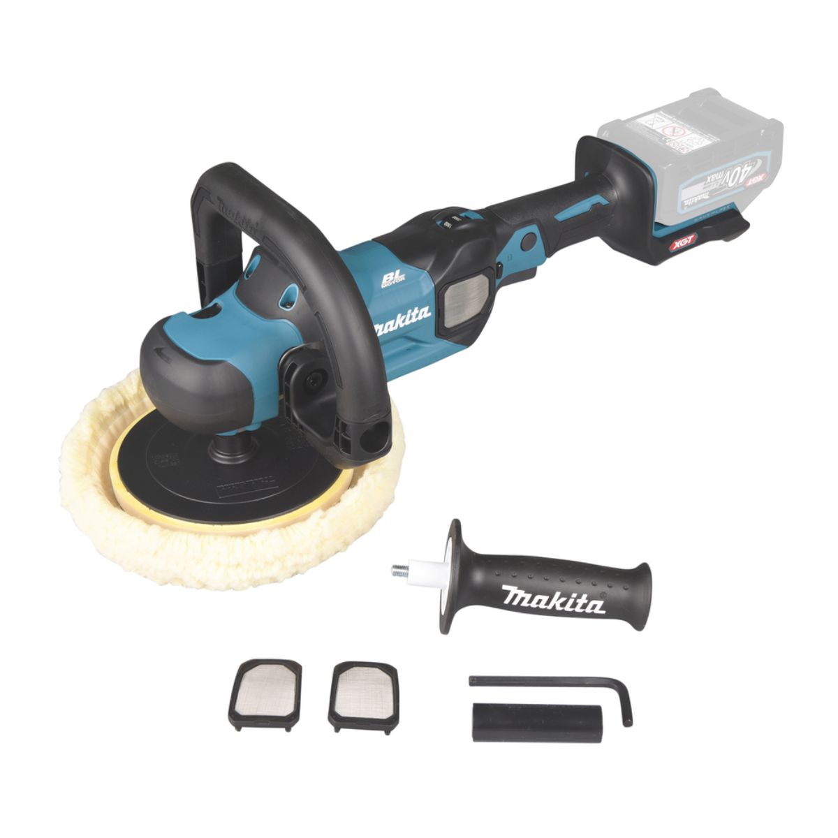Makita Akku-Poliermaschine 40V max. (ohne Akku, ohne Ladegerät) PV001GZ