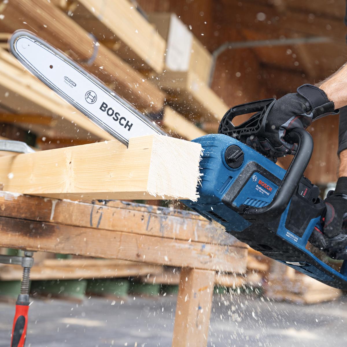 Bosch Akku-Kettensäge GKE 18V-40, 1x EXBA18V-55