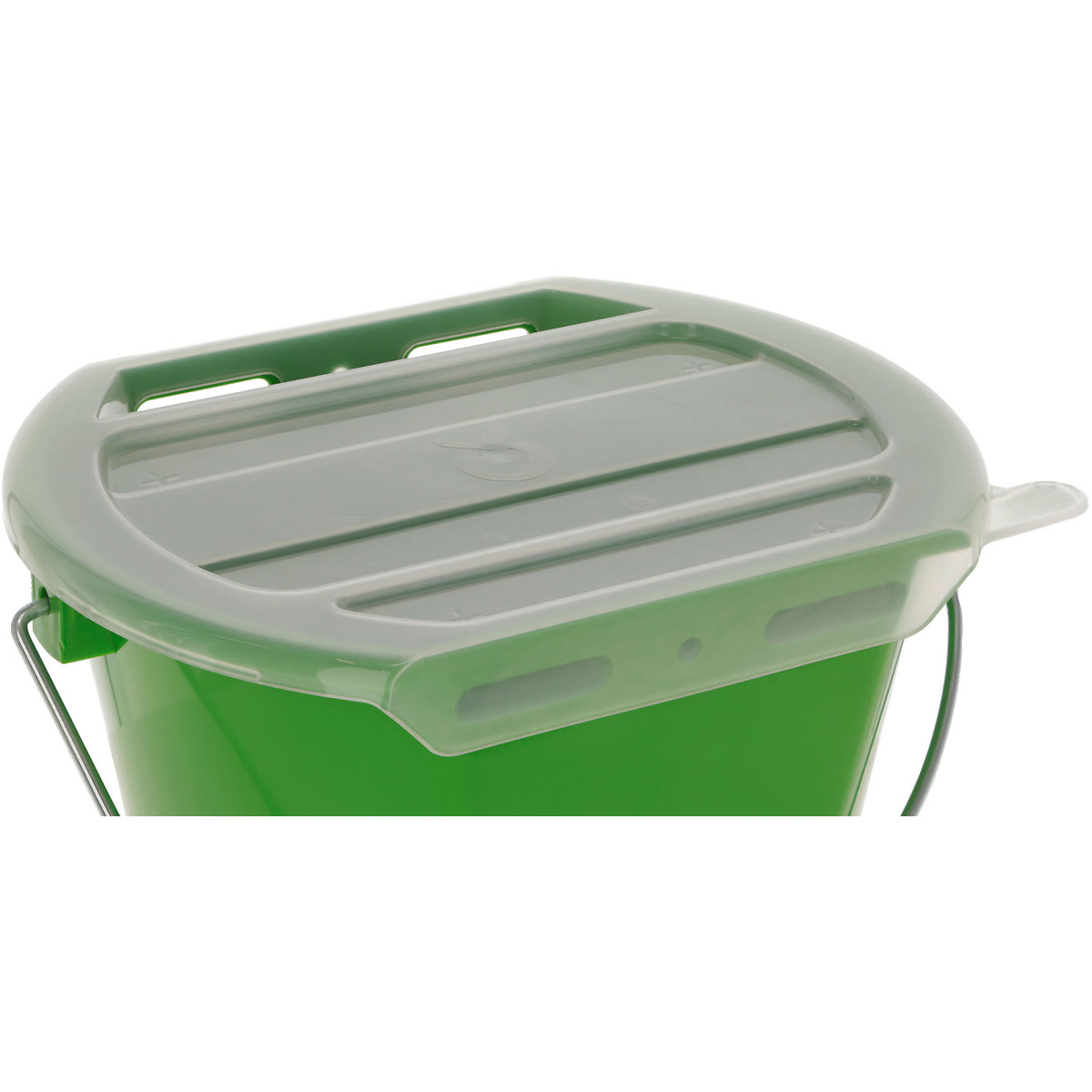 Kerbl Deckel MilkGuard für Tränkeeimer, weiß transparent