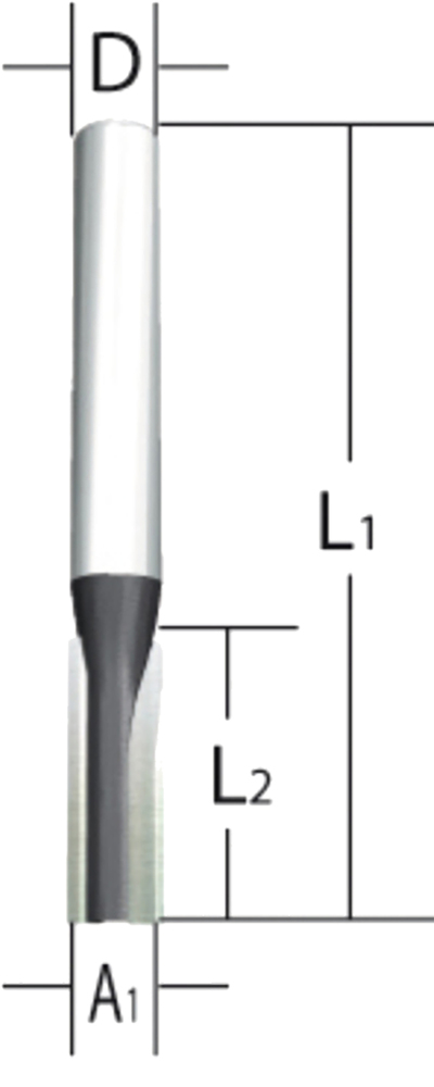 Makita Fräser Nut Einschneider 4mm - D-47385