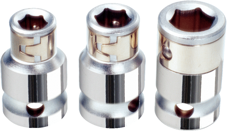 KS Tools 3/8" CHROMEplus Bit-Adapter-Stecknuss