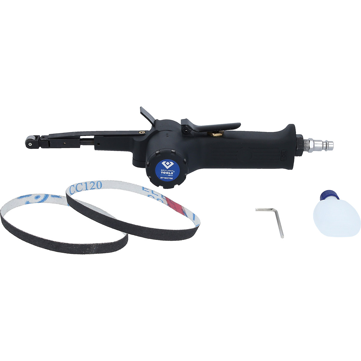 Brilliant Tools Druckluft-Bandschleifer