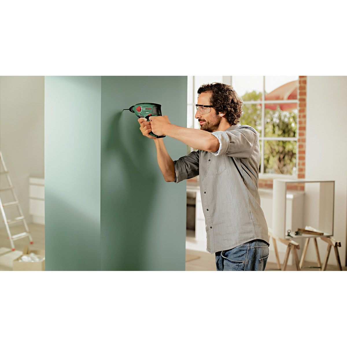 Bosch Akku-Bohrhammer Uneo, mit 1 x PBA 12V 2.0 Ah Akku, Ladegerät AL 1115 CV