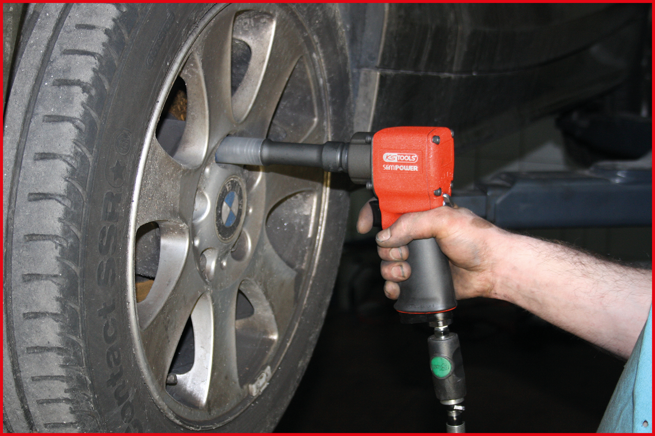 KS Tools SlimPOWER Alu-Felgen Kraft-Stecknuss, extra lang