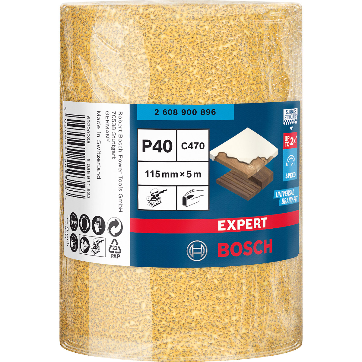 Bosch EXPERT C470 Schleifpapierrolle zum Handschleifen