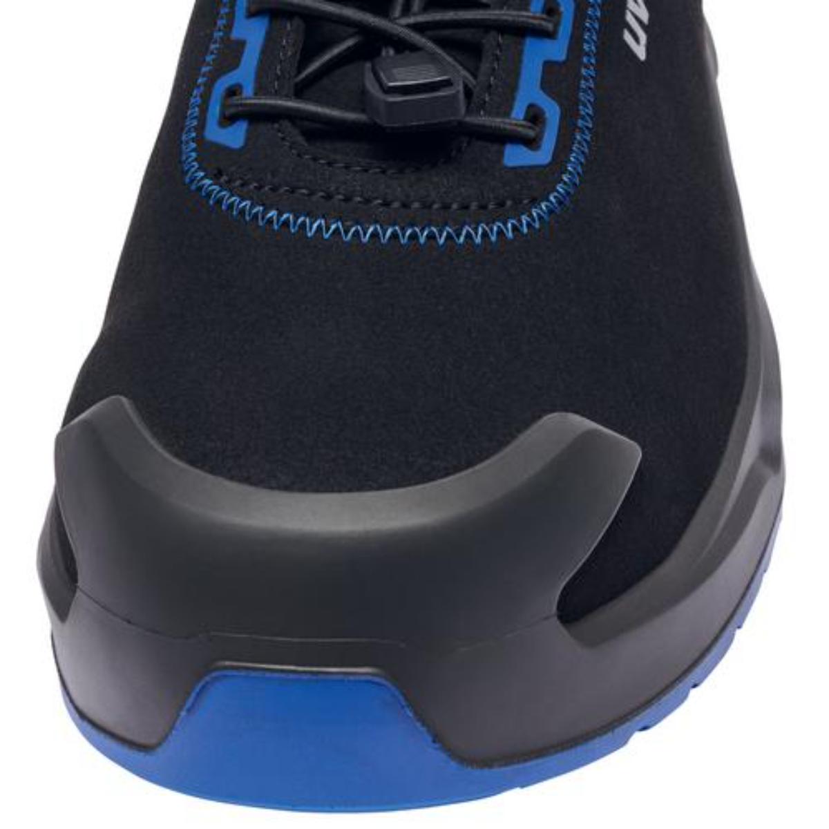 uvex 1 x-craft Sicherheitsschuh Stiefel S2, schwarz/blau