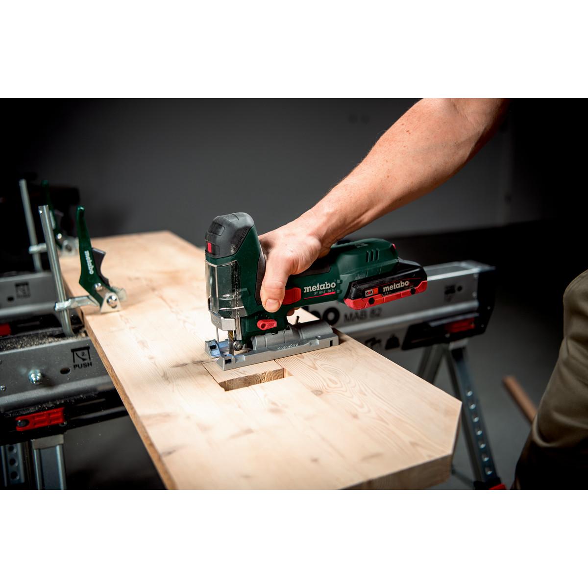 Metabo Akku-Stichsäge ST 18 LT 130 BL metaBOX 145 L