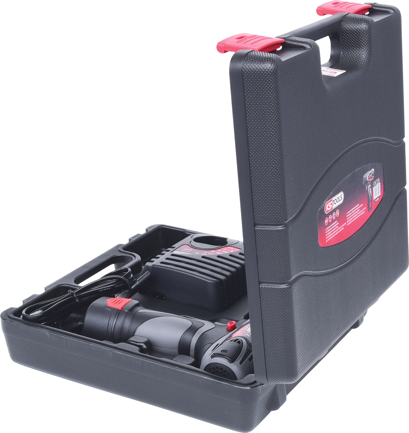 KS Tools 1-4'' Akku-Bit-Schrauber, 24Nm, 400 U-min 10,8V, mit 1 Akku und 1 Ladegerät