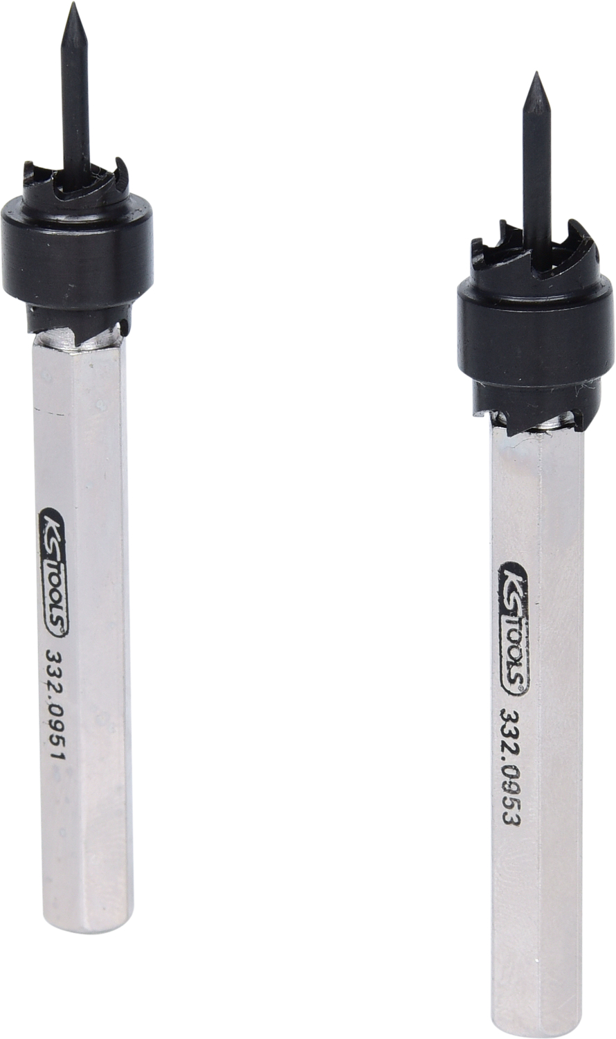 KS Tools HSS Schweißpunkt-Fräser-Satz, 2-tlg, 8-10mm
