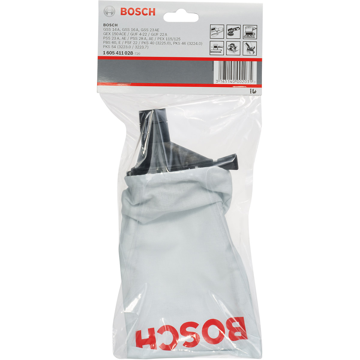 Bosch Staubbeutel für GEX 150 ACE, GSS 16 A, GUF 4-22 A, PKS 40, PSF 22 A, PSS 23 A