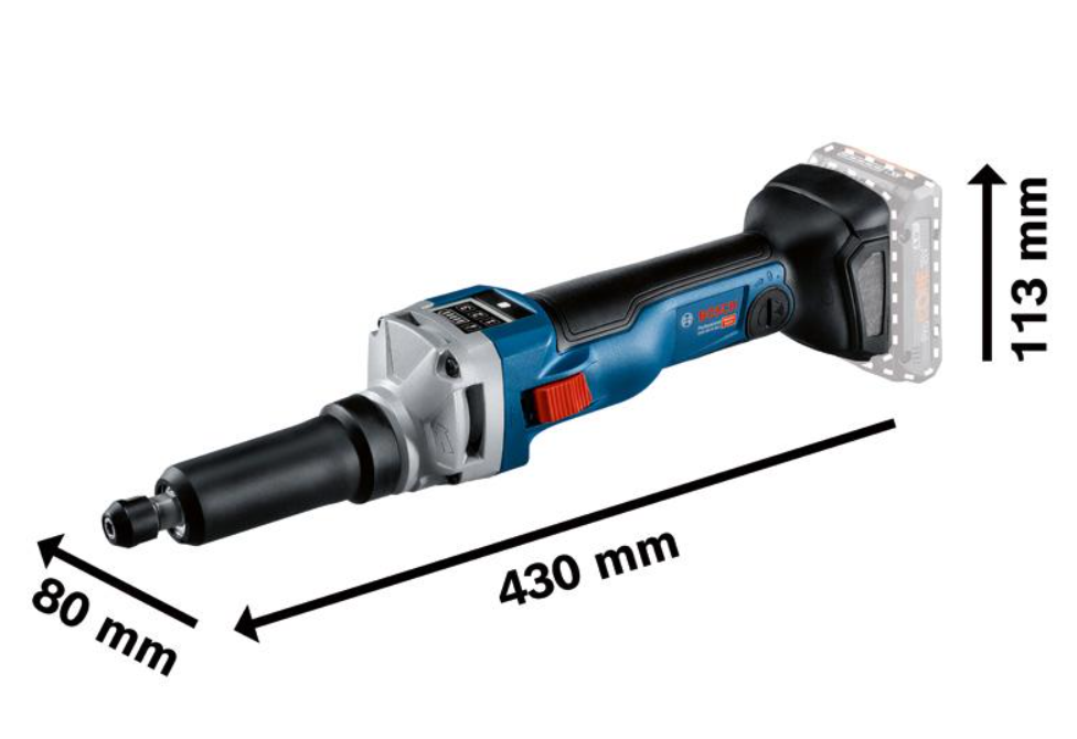 Bosch Akku-Geradschleifer GGS 18V-10 SLC