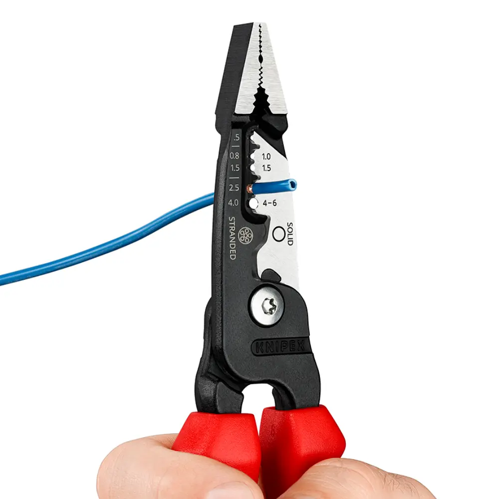 KNIPEX Multifunktions-Elektrikerzange metrisches Modell 200 mm