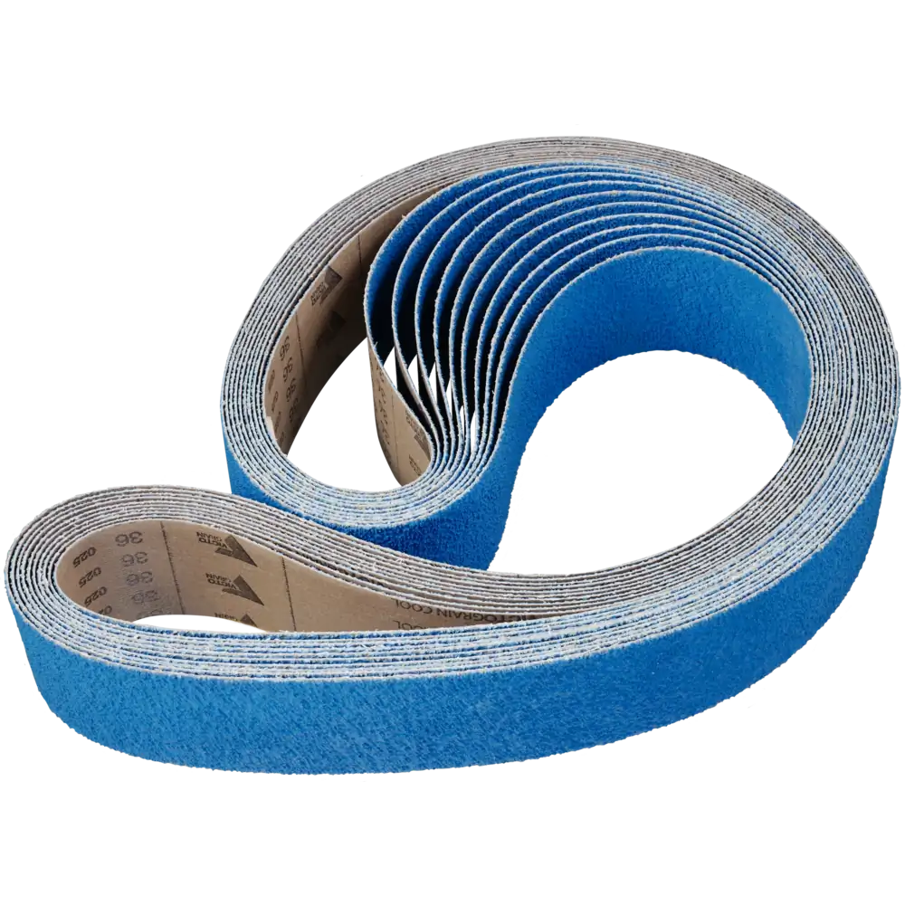 PFERD TOOLS VICTOGRAIN-COOL Schleifband BA A 36 für extrem hohen Abtrag mit Bandschleifer