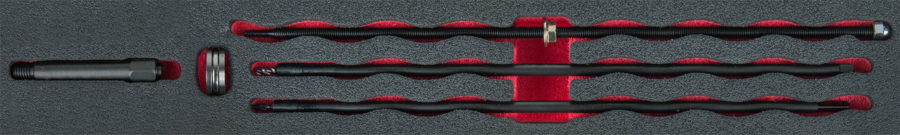 KS Tools Universal Glühkerzenspitzen-Ausbohrsatz M8 x 1,0