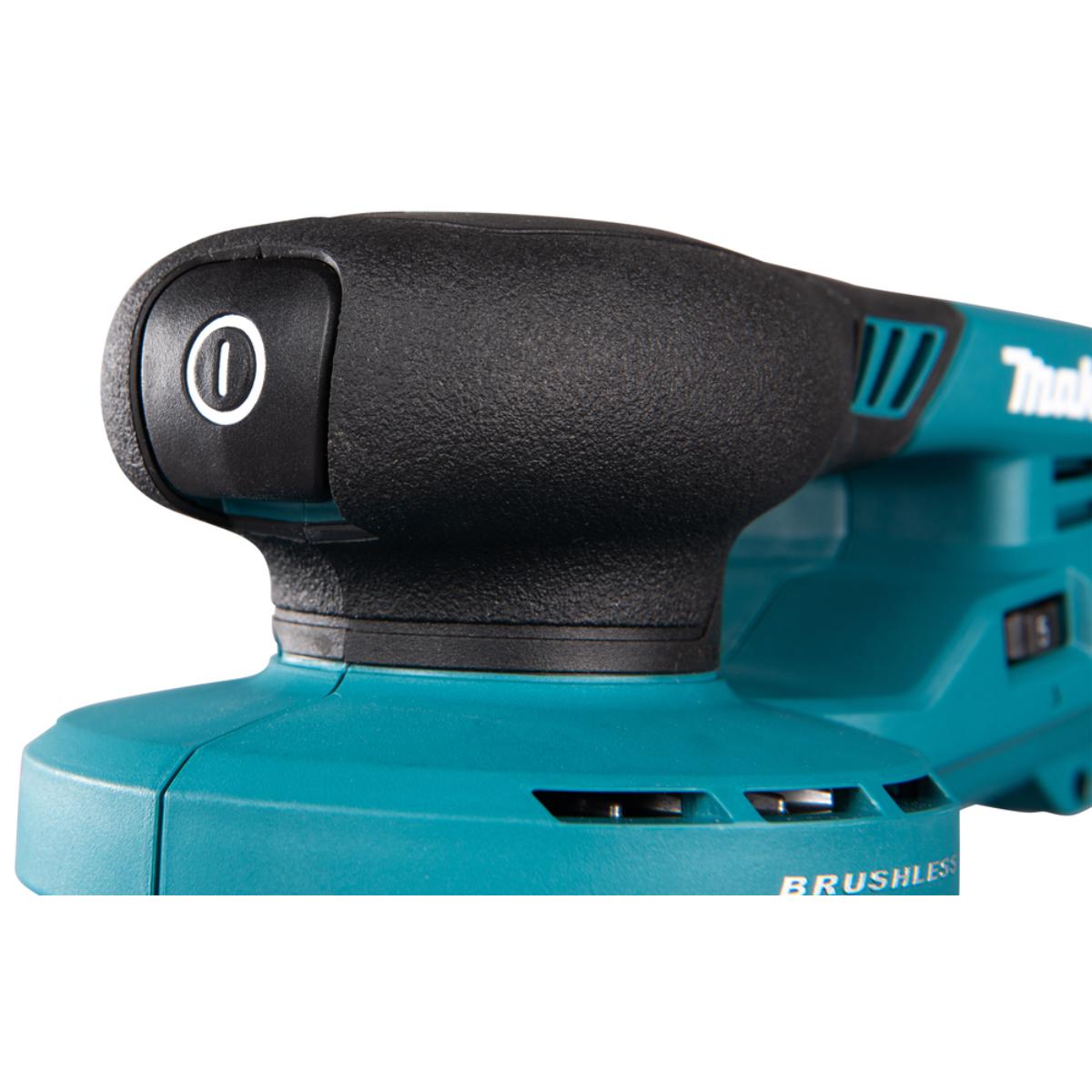 Makita Akku-Exzenterschleifer XGT - Connector - 125 mm Ø - 5,0 mm Hub - 1,6 m Kabel - BO001CGZ