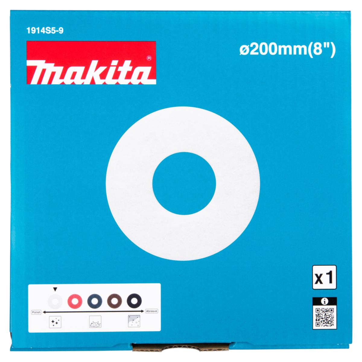 Makita Polierscheibe weiß soft, fein