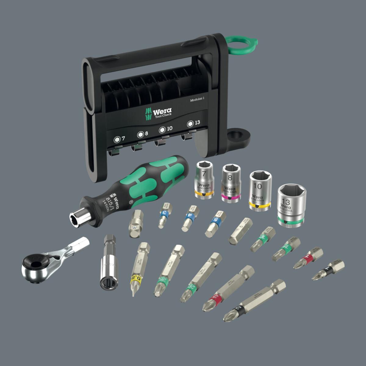 Wera Tool-Check Modular 1, 29-teiliges Set