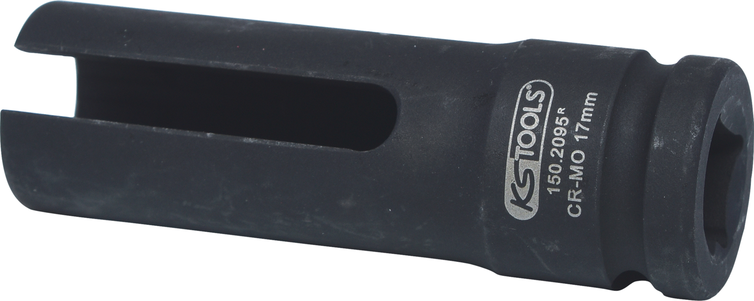 KS Tools 1/2" Lambda-Sonden Stecknuss 17,0 mm, lang