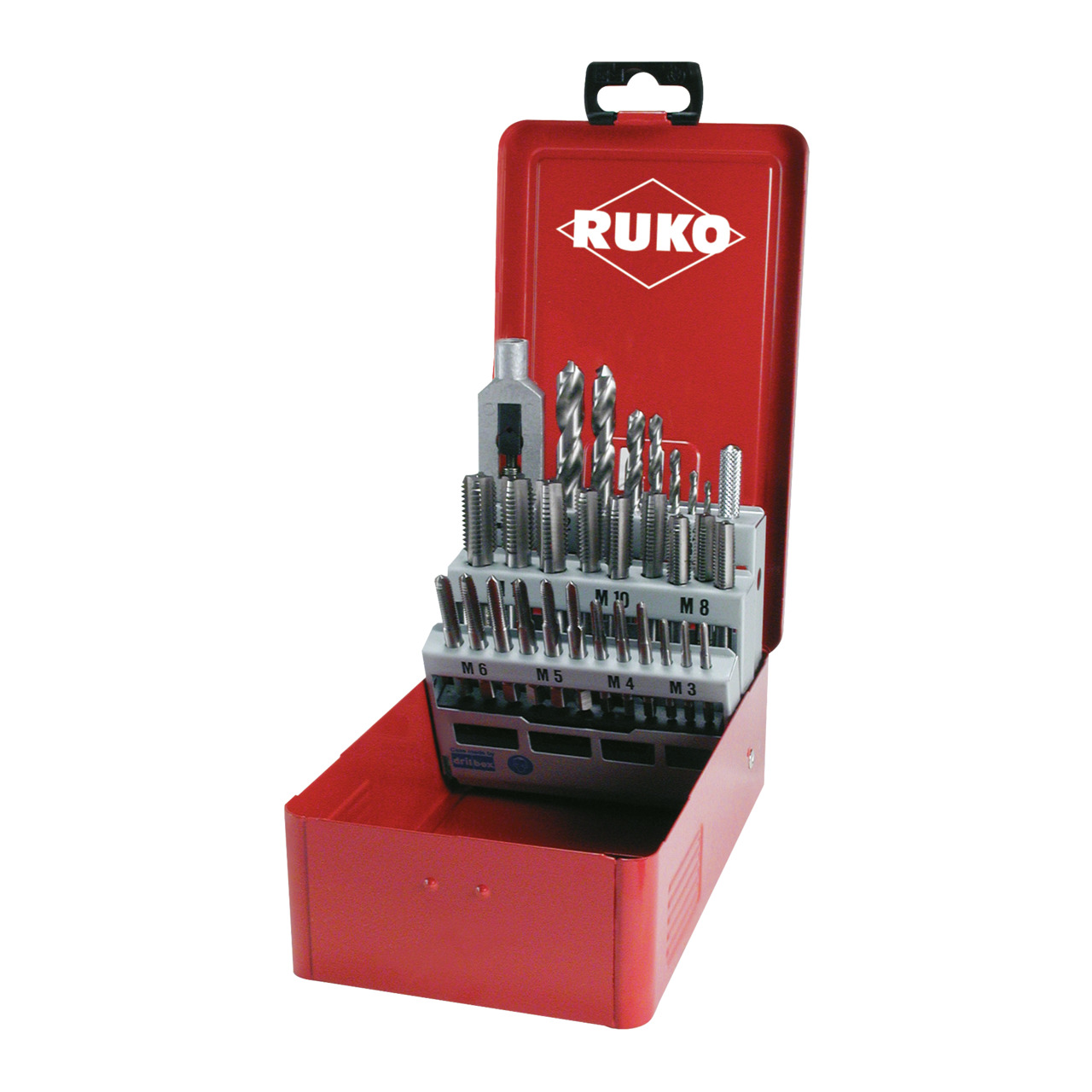 RUKO Handgewindebohrer-Satz HSS-Co5 - 29-tlg.