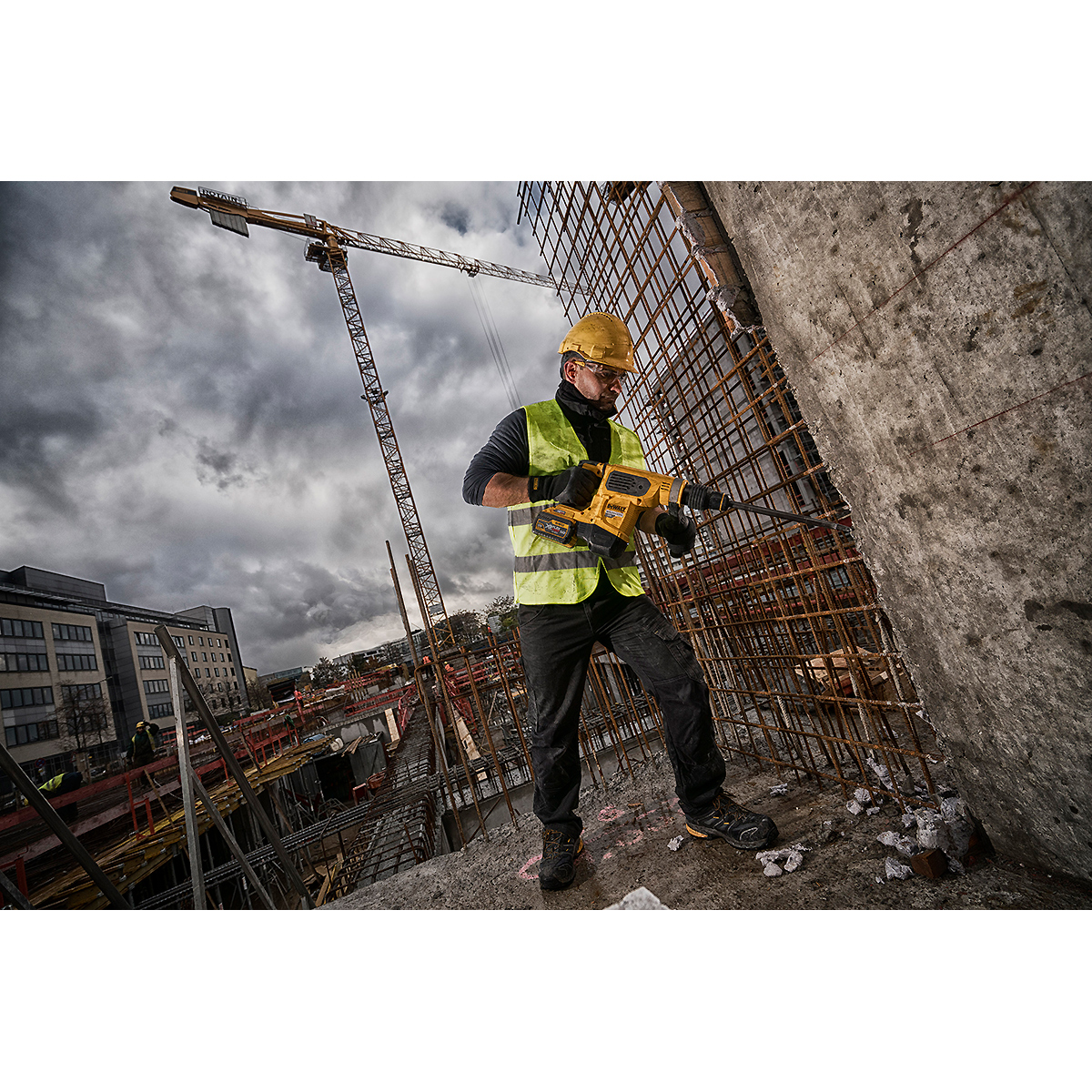DEWALT Akku-Kombihammer 54V SDS-plus 40mm Basisversion