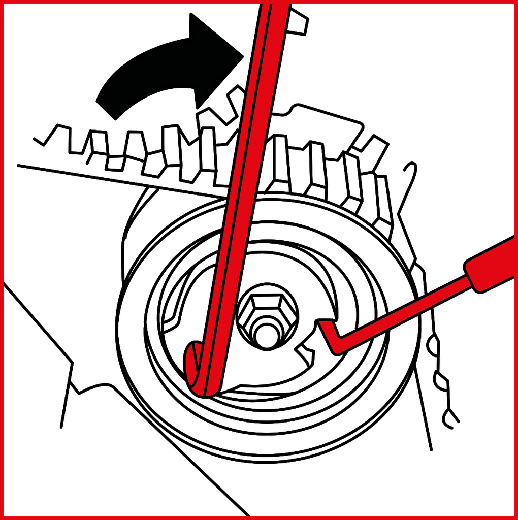KS Tools Motoreinstell-Werkzeug-Satz für VAG, 9-tlg