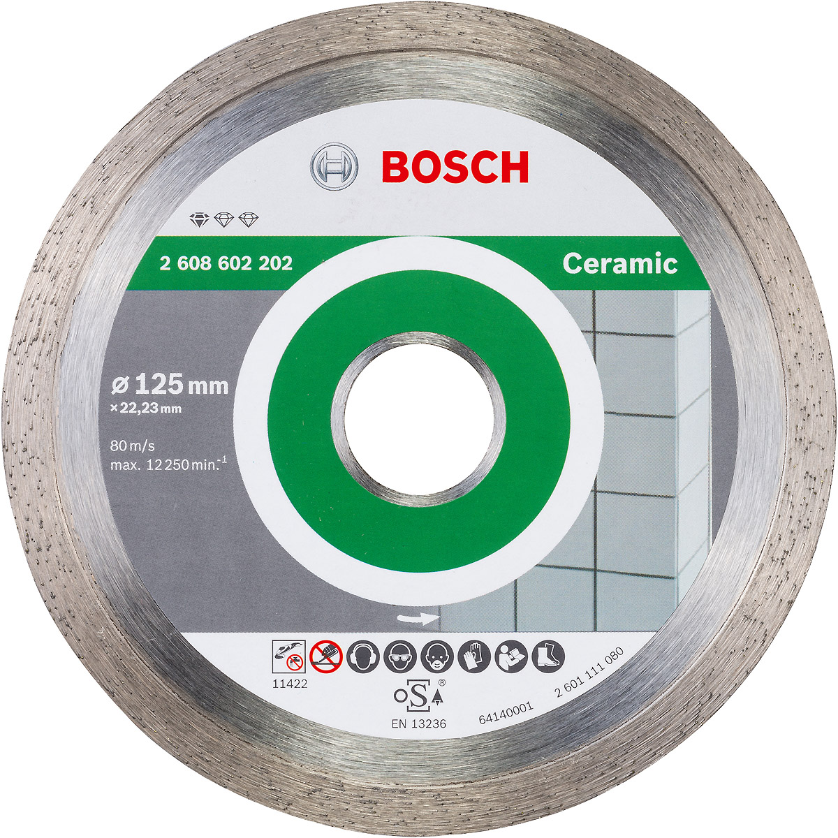 Bosch Diamanttrennscheibe Standard for Ceramic