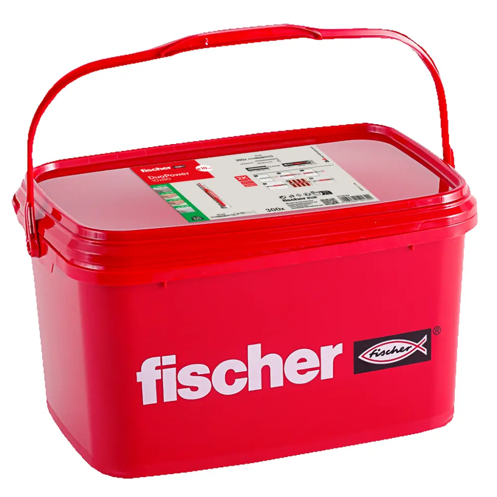 Fischer Universaldübel DuoPower 10x80 Eimer (300)