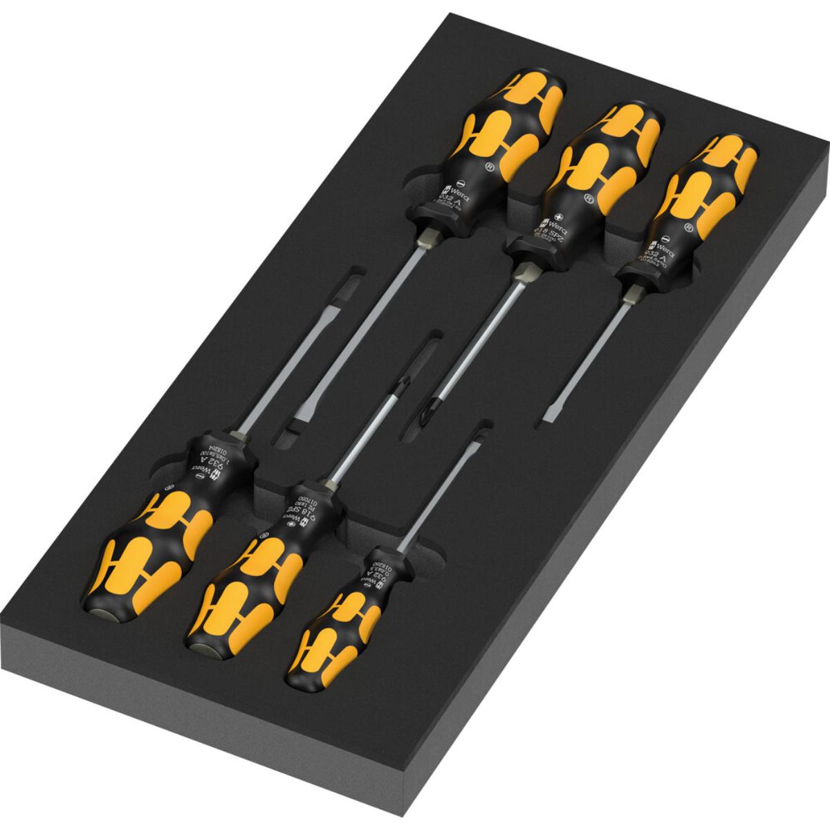 Wera 97113 Schaumstoffeinlage Kraftform Schraubmeißel Serie 900 Set 2