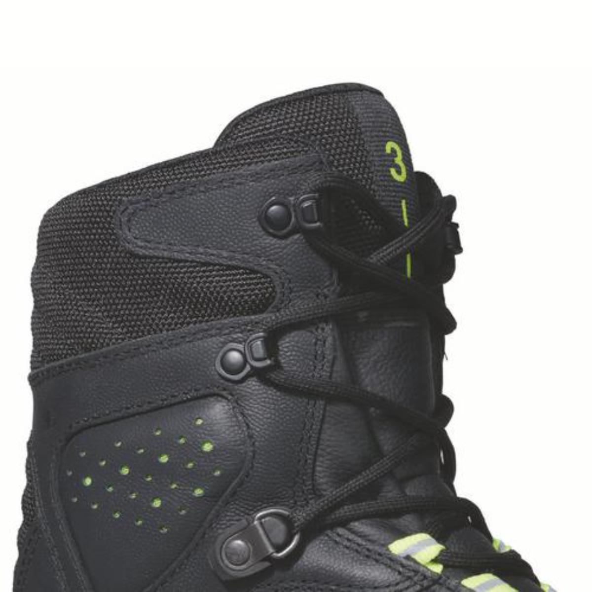 uvex 3 Sicherheitsschuh Stiefel S3, schwarz/gelb